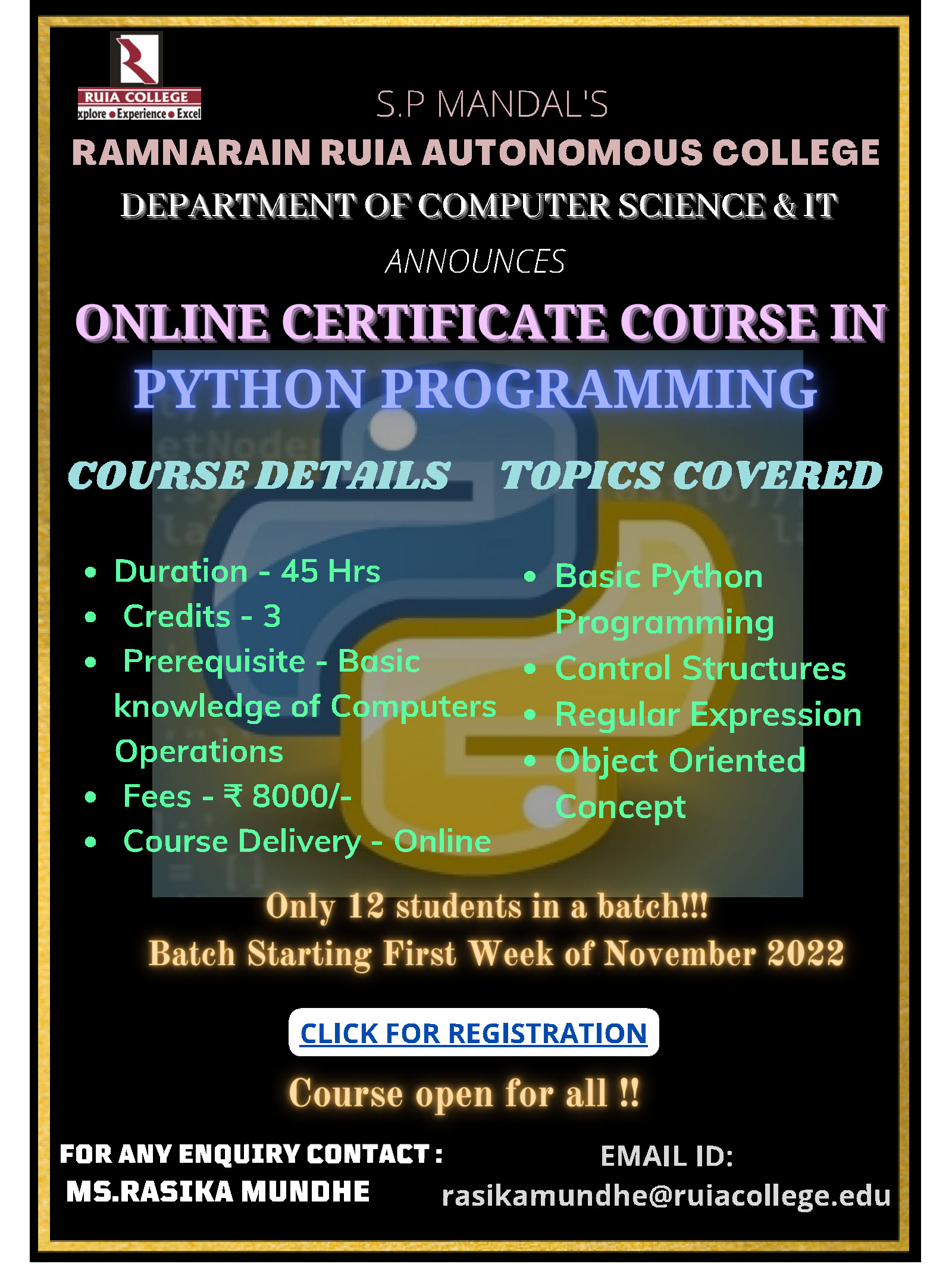 Python certification 2022 Python certification 2022